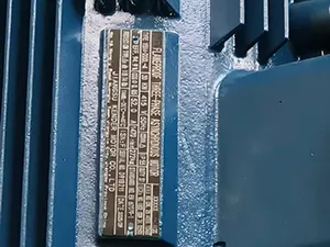 Взрывозащищенный двигатель с сертификацией ATEX (по заказу)